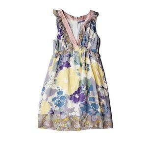 Sugar Lips Silk Mini Dress XS